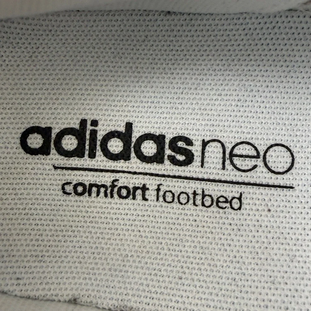 Adidas Neo Grand Court Womens White‎ Gold Metallic Sneakers CG5844 Size 4